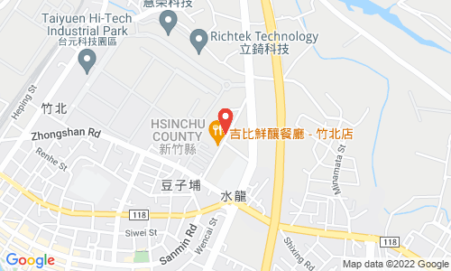 10F-3, No. 95, Weixin St., Zhubei City,  Hsinchu County 302081, Taiwan, R.O.C.